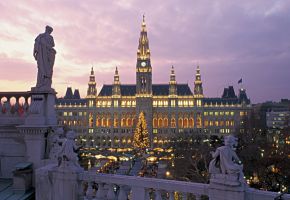 Коледа в  Будапеща  и  Виена